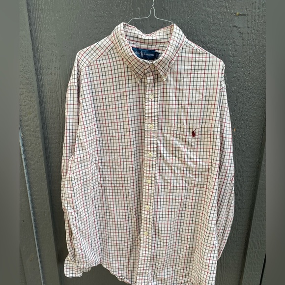 lot of 2 ralph lauren classic fit plaid button shirt 2xl - Picture 2 of 11